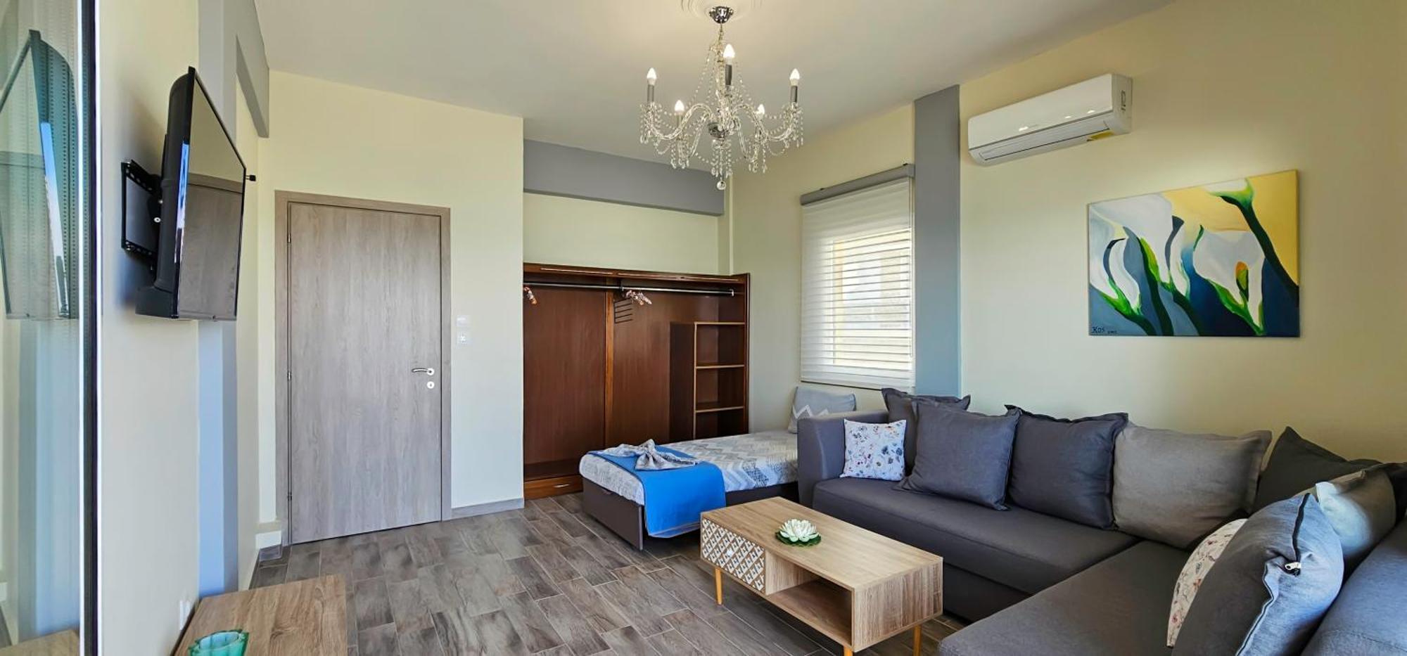 Hara Apartment In Front Of The Beach Paralía Exteriör bild